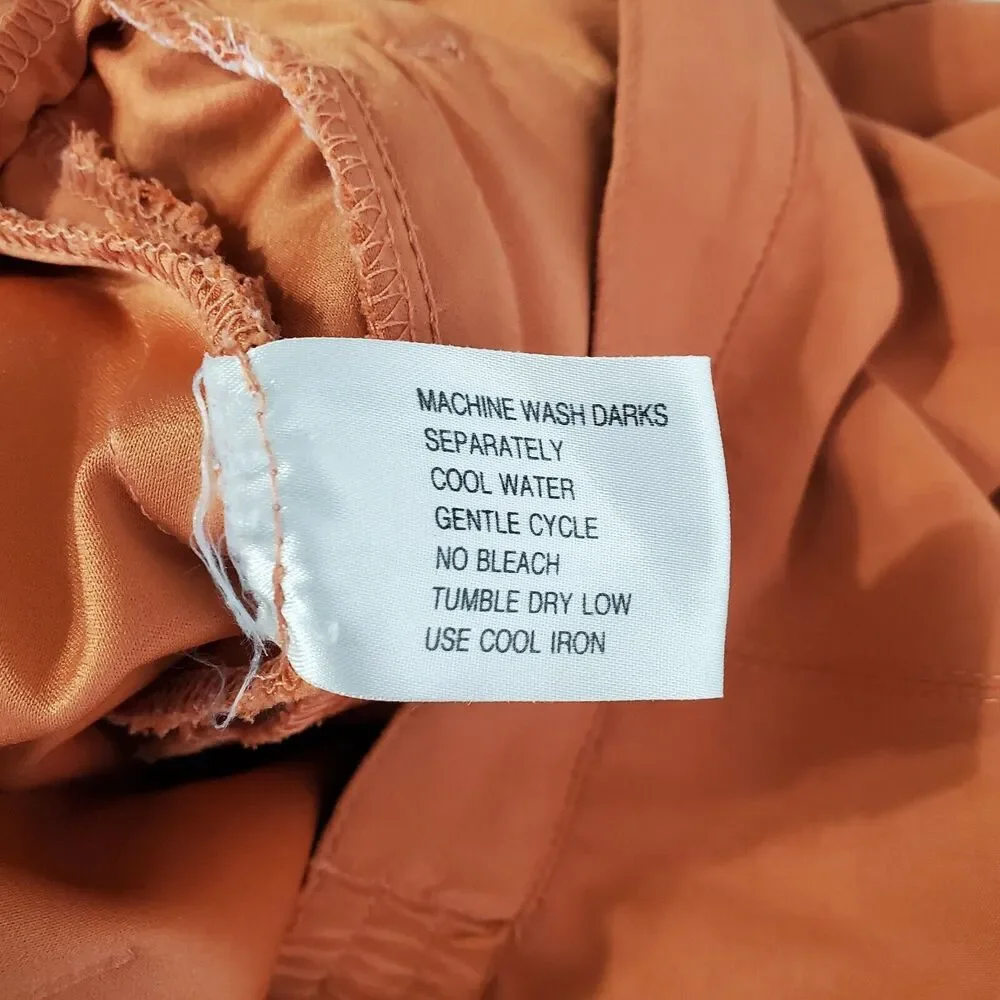 Jamie Sadock Womens Pleated Skirt Size 8 Golf Tennish Athletic Orange Mini - Picture 6 of 9